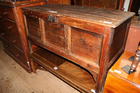 18th Century pine coffer